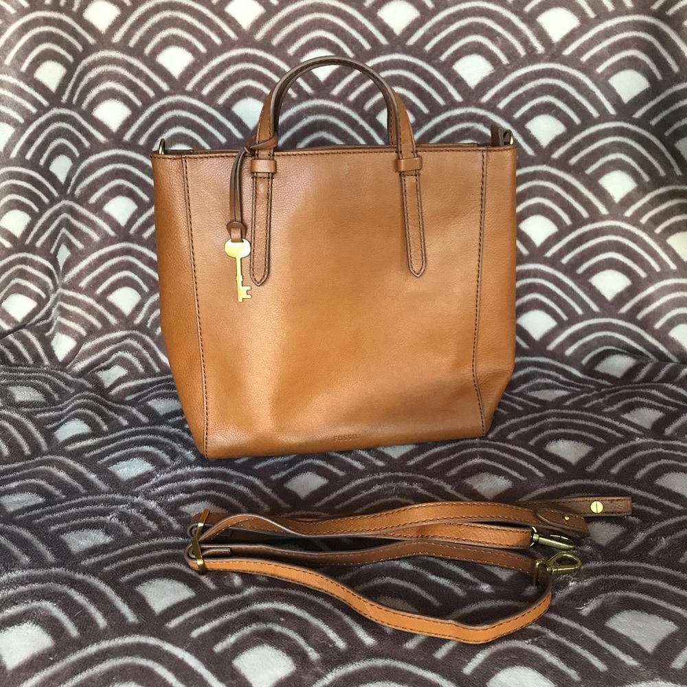 Fossil Camilla Medium Convertible Leather Backpack